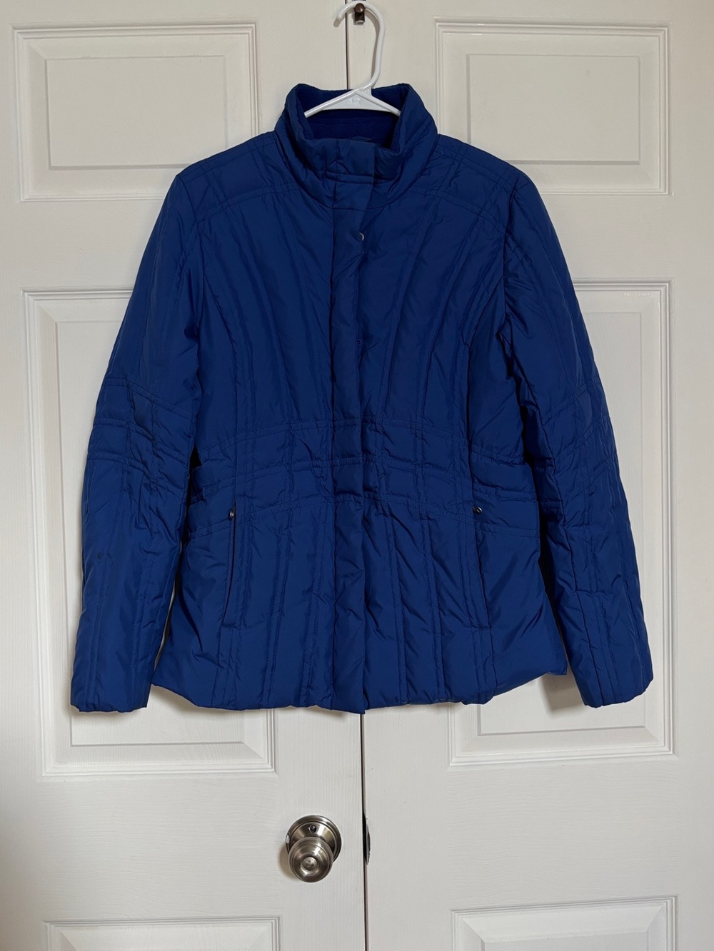 Pendleton Women’s S Blue Down Puffer Jacket Packable Lightweight Coat